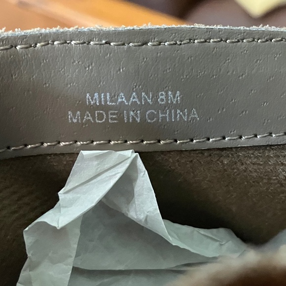 Steve Madden unworn Milaan Brown Seude Booties Sz 8 - Picture 5 of 12